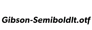 Gibson-SemiboldIt