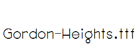 Gordon-Heights