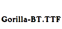 Gorilla-BT