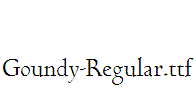 Goundy-Regular