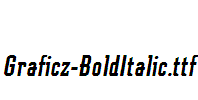 Graficz-BoldItalic