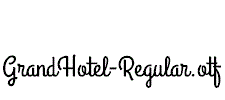 GrandHotel-Regular