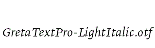GretaTextPro-LightItalic