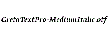 GretaTextPro-MediumItalic
