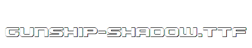 Gunship-Shadow