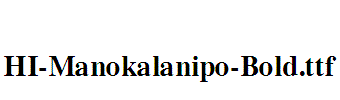 HI-Manokalanipo-Bold