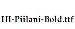 HI-Piilani-Bold