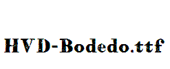 HVD-Bodedo