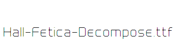 Hall-Fetica-Decompose