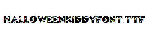 HalloweenKiddyFont