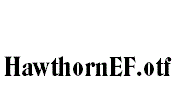 HawthornEF