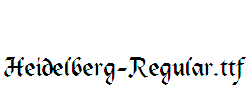 Heidelberg-Regular