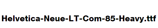 Helvetica-Neue-LT-Com-85-Heavy