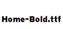 Home-Bold