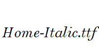 Home-Italic