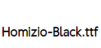 Homizio-Black