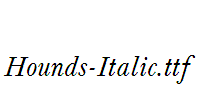 Hounds-Italic