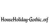 HouseHoliday-Gothic