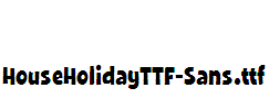 HouseHolidayTTF-Sans