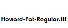 Howard-Fat-Regular