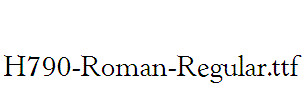 H790-Roman-Regular