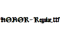 HONOR-Regular