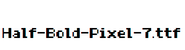 Half-Bold-Pixel-7