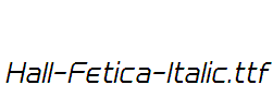 Hall-Fetica-Italic