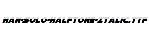 Han-Solo-Halftone-Italic