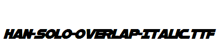 Han-Solo-Overlap-Italic