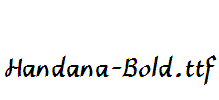 Handana-Bold