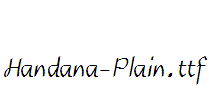 Handana-Plain