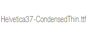 Helvetica37-CondensedThin