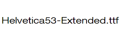 Helvetica53-Extended