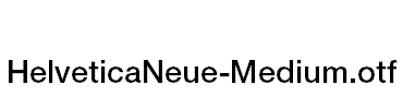 HelveticaNeue-Medium