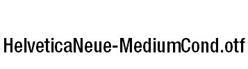 HelveticaNeue-MediumCond