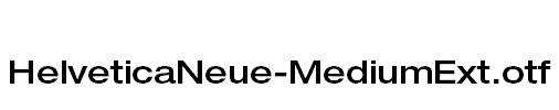 HelveticaNeue-MediumExt