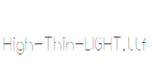 High-Thin-LIGHT