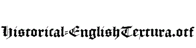 Historical-EnglishTextura