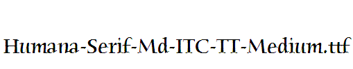 Humana-Serif-Md-ITC-TT-Medium