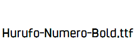 Hurufo-Numero-Bold