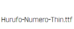 Hurufo-Numero-Thin