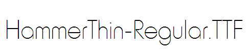 HammerThin-Regular