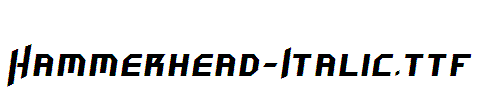 Hammerhead-Italic
