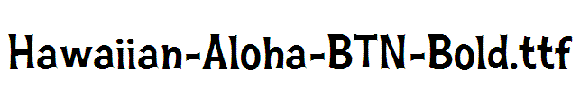 Hawaiian-Aloha-BTN-Bold
