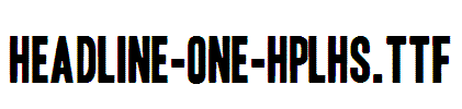 Headline-One-HPLHS