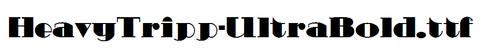 HeavyTripp-UltraBold
