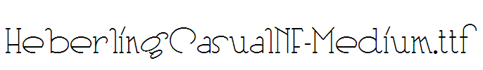 HeberlingCasualNF-Medium