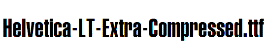 Helvetica-LT-Extra-Compressed