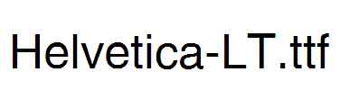 Helvetica-LT